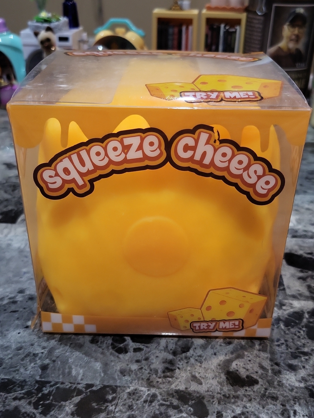 Jumbo Cheese Squishy Toy